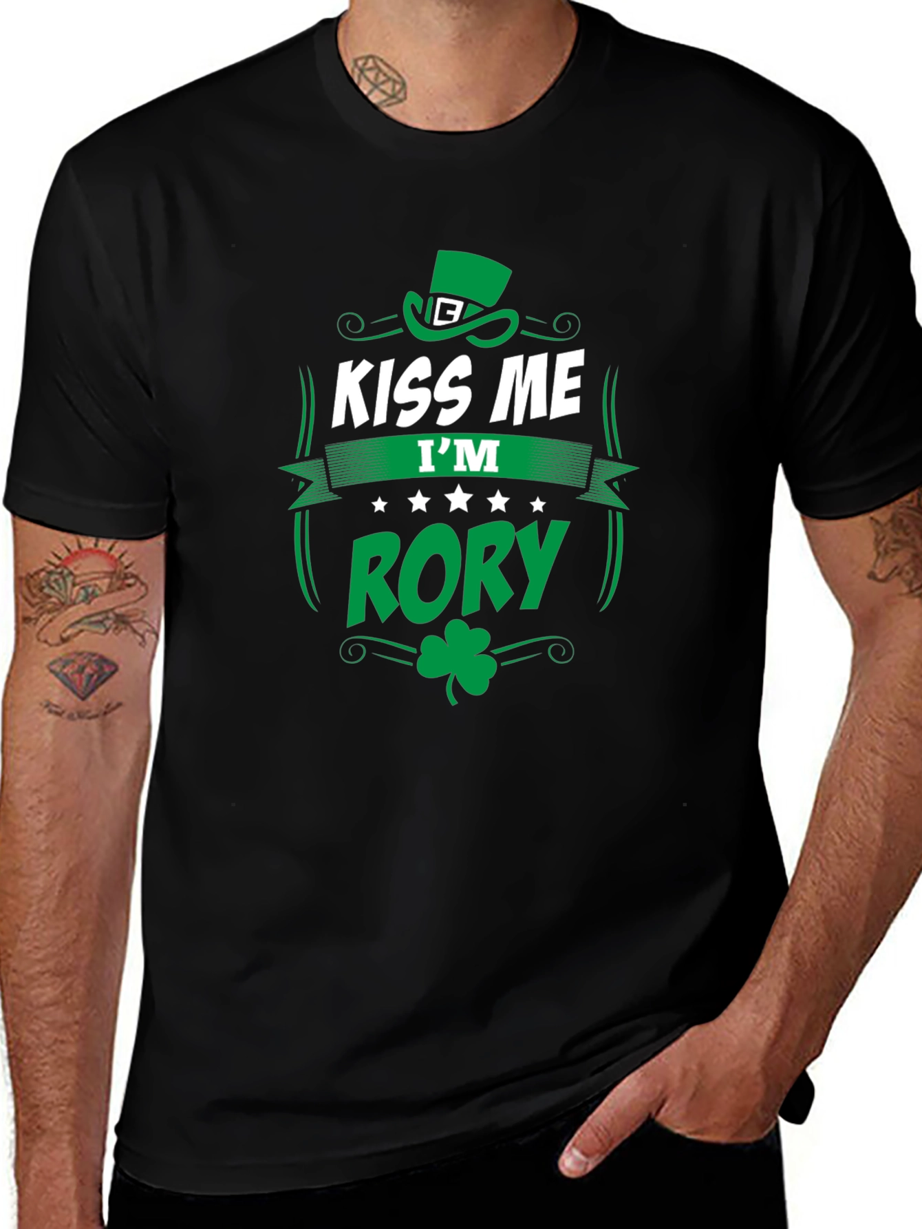 Kiss Me Im Rory T-Shirt - St. Patricks Day Tee