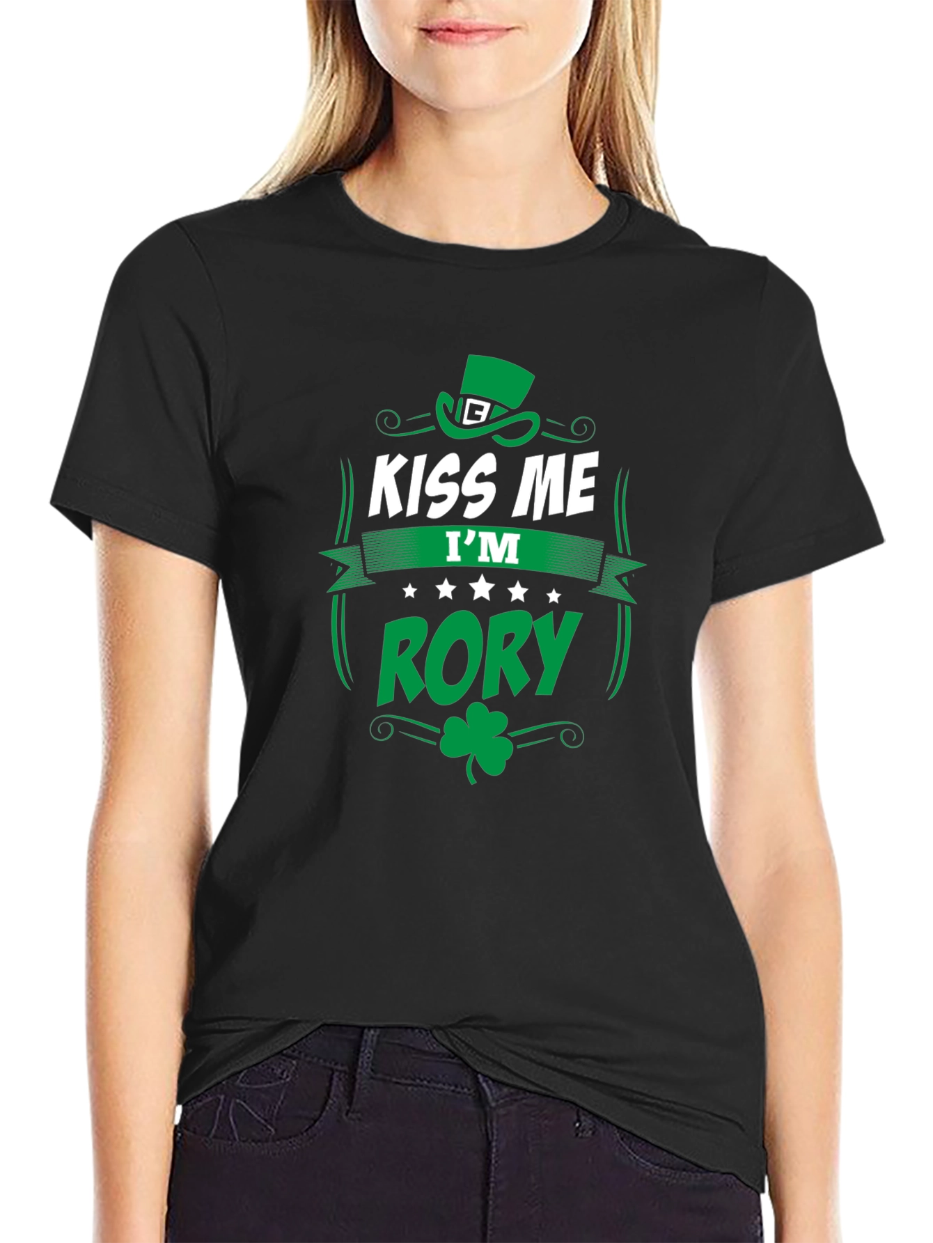Kiss Me Im Rory T-Shirt - St. Patricks Day Tee