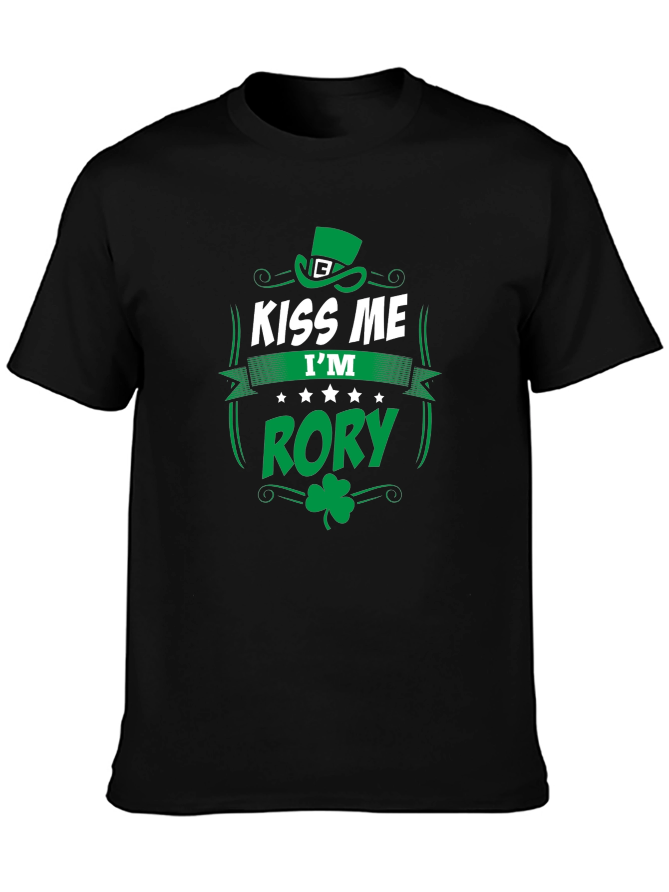 Kiss Me Im Rory T-Shirt - St. Patricks Day Tee