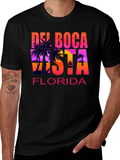 Del Boca Vista Florida T-Shirt - Black