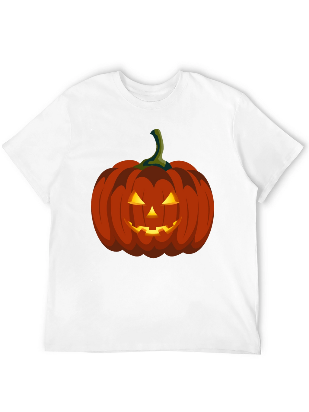Halloween Pumpkin Graphic Tee - Spooky Season Apparel