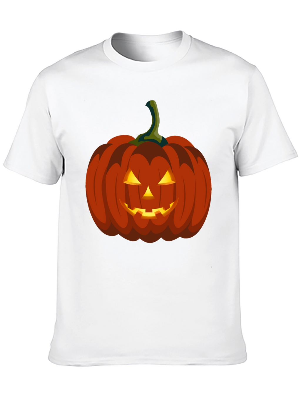 Halloween Pumpkin Graphic Tee - Spooky Season Apparel