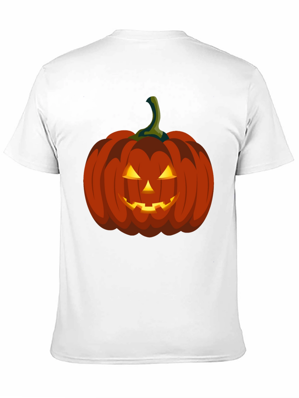 Halloween Pumpkin Graphic Tee - Spooky Season Apparel