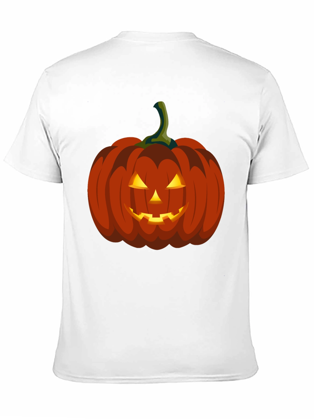 Halloween Pumpkin Graphic Tee - Spooky Season Apparel