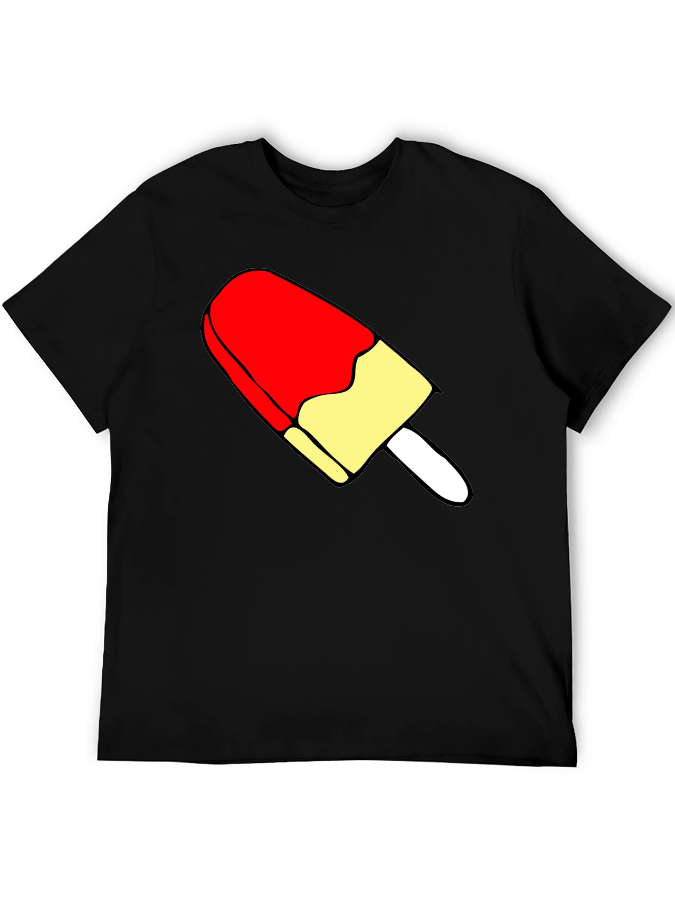 Retro Popsicle Graphic Tee - Cool Summer Shirt