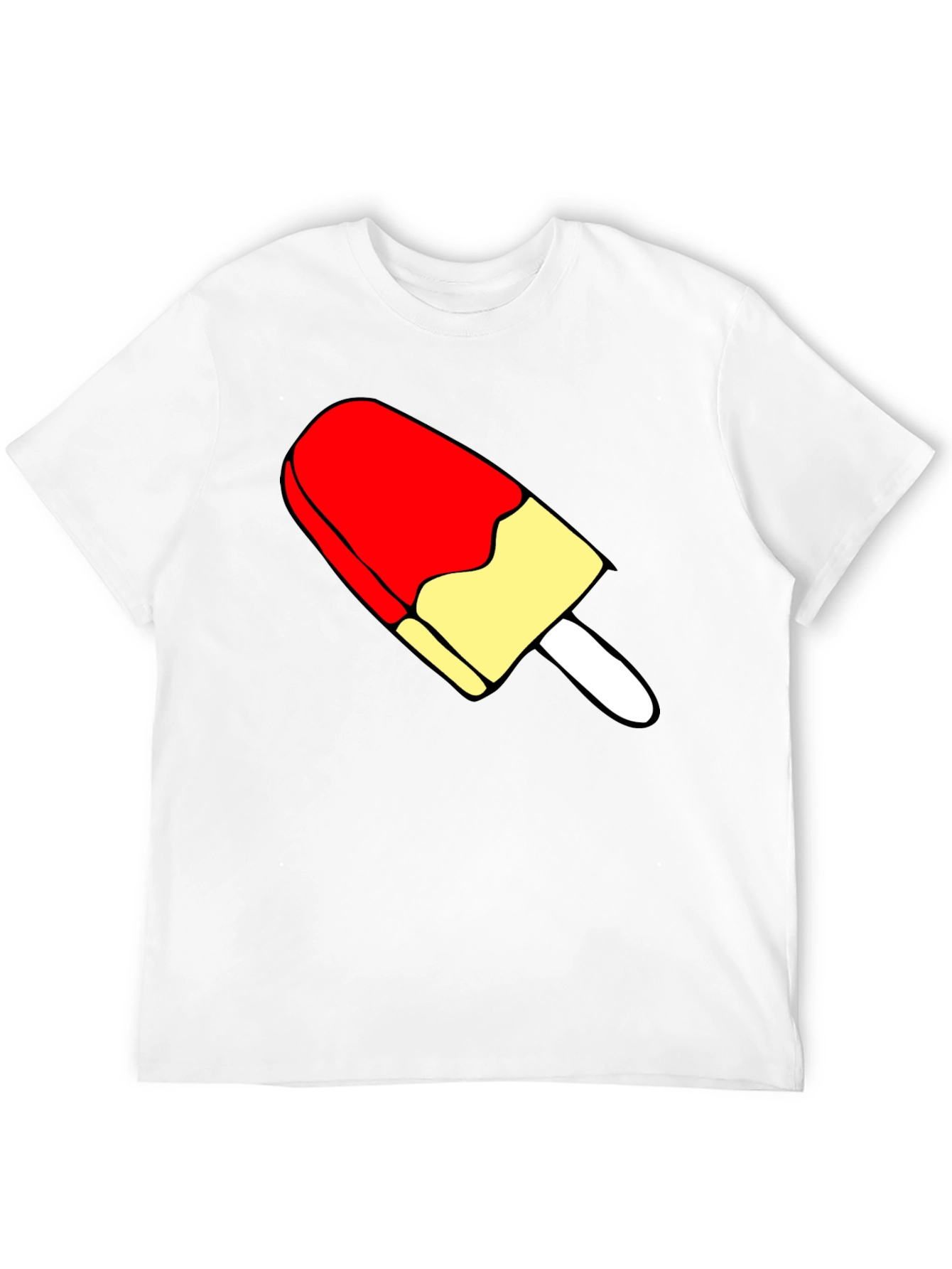 Retro Popsicle Graphic Tee - Cool Summer Shirt