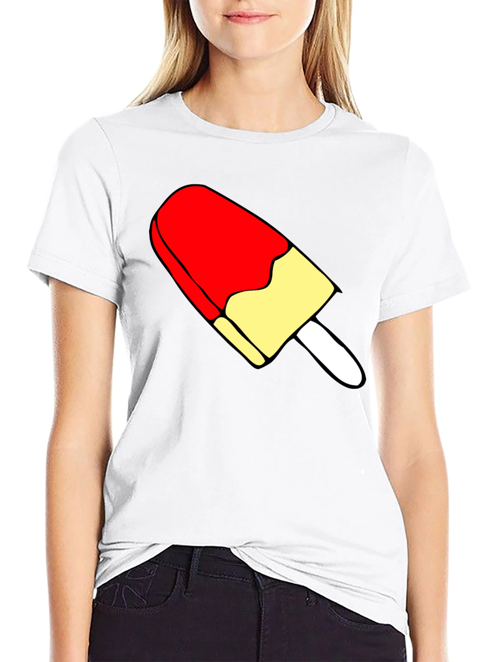Retro Popsicle Graphic Tee - Cool Summer Shirt