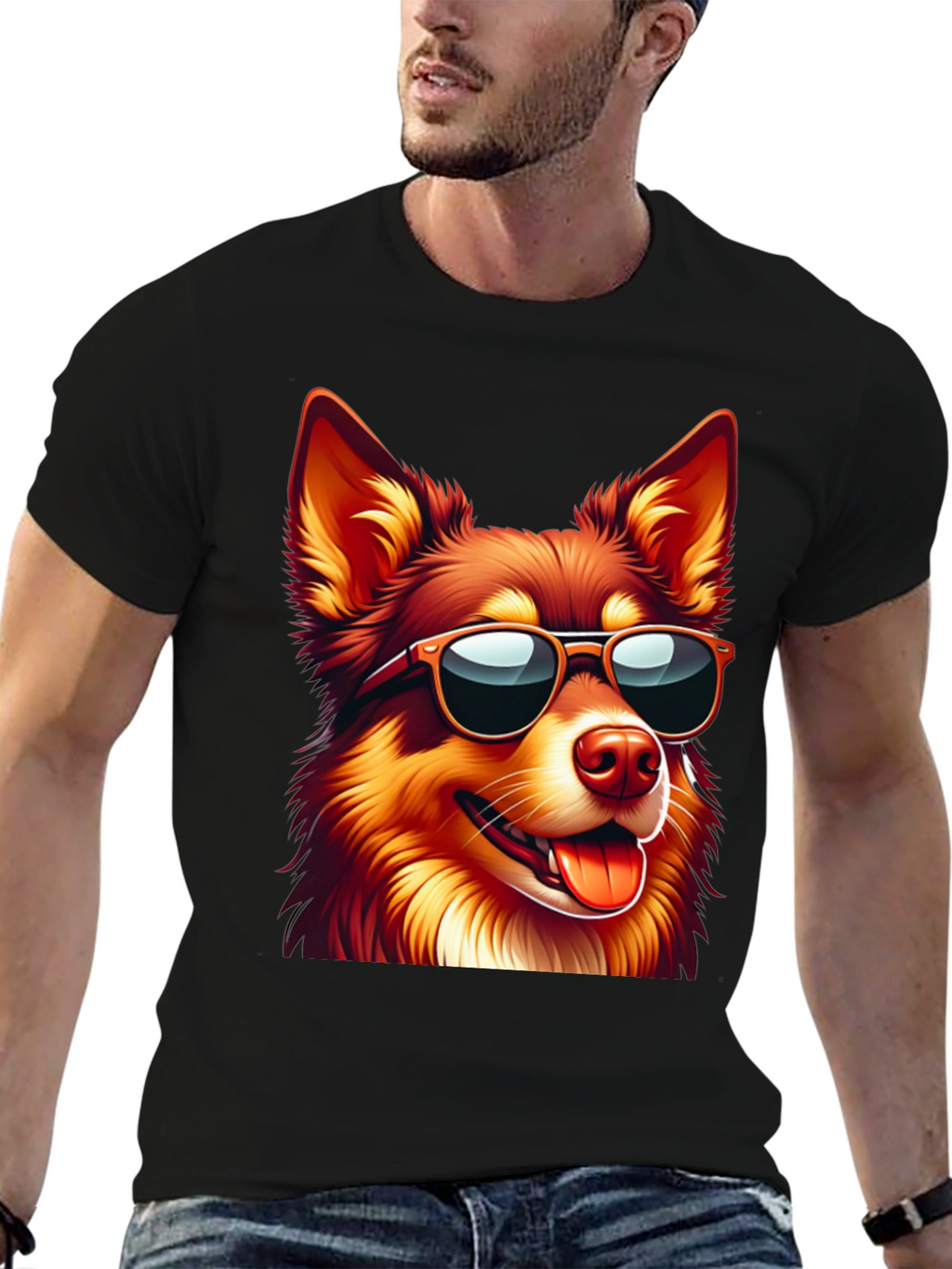 Cool Dog T-Shirt - Unisex Graphic Tee