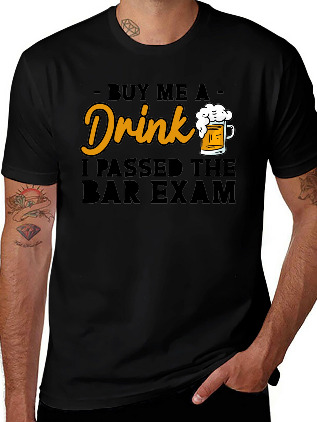 Buy Me a Drink I Passed Bar Exam T-Shirt