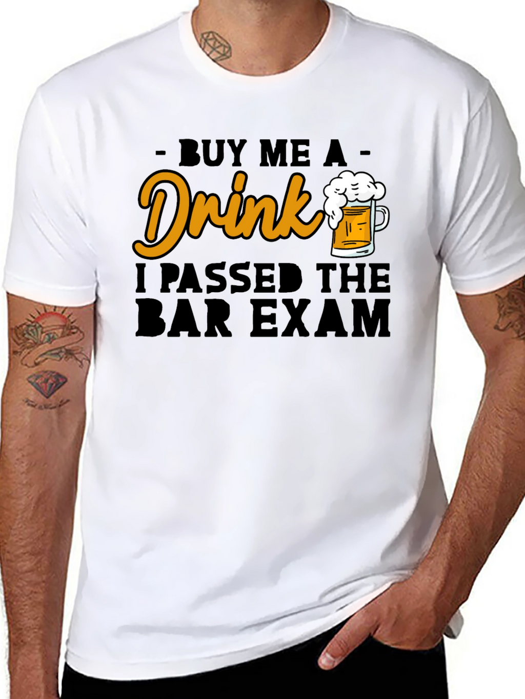 Buy Me a Drink I Passed Bar Exam T-Shirt