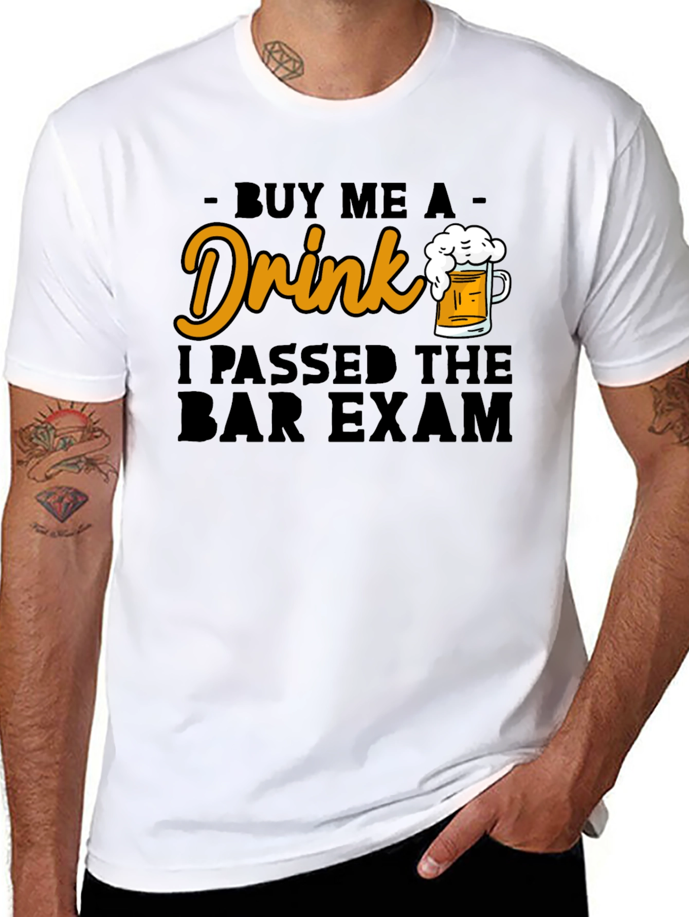 Buy Me a Drink I Passed Bar Exam T-Shirt
