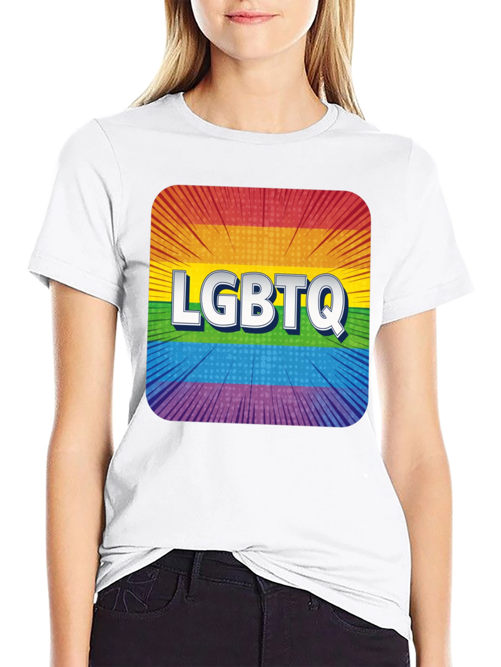 LGBTQ Rainbow Pride Graphic T-Shirt