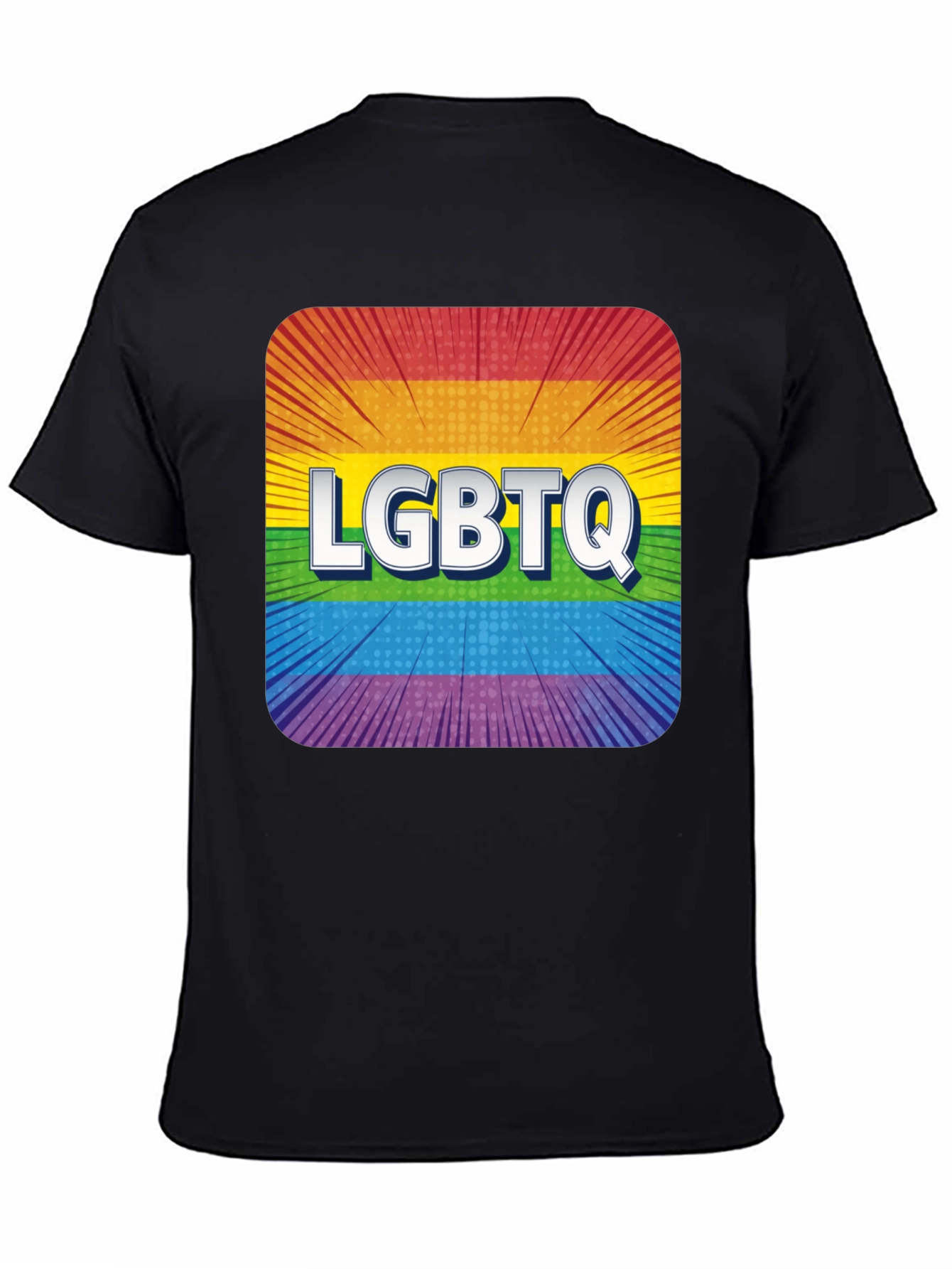 LGBTQ Rainbow Pride Graphic T-Shirt