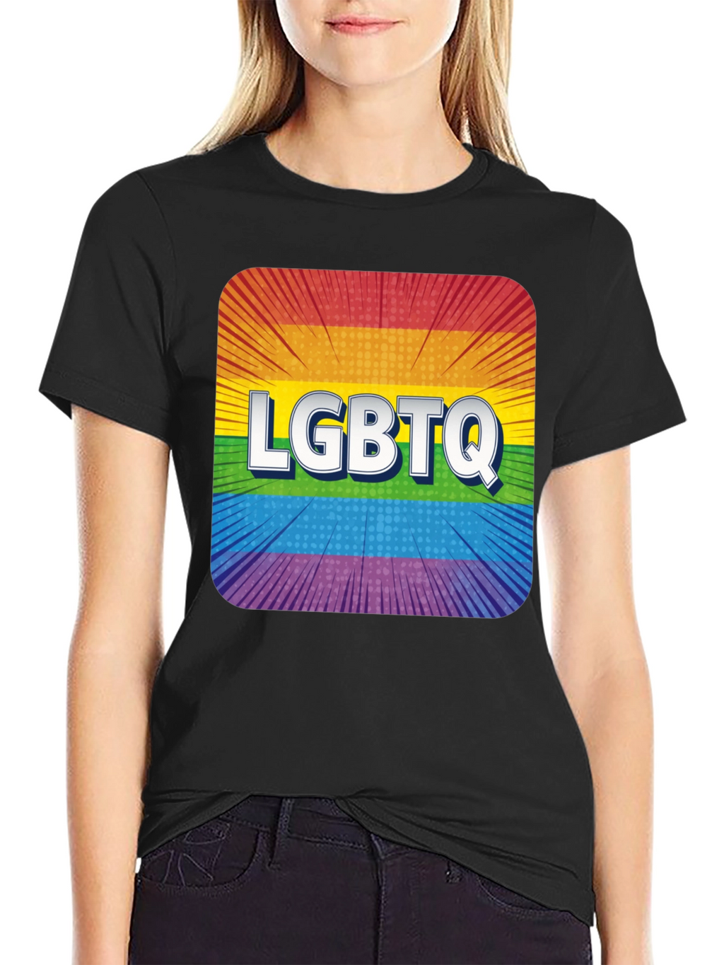 LGBTQ Rainbow Pride Graphic T-Shirt