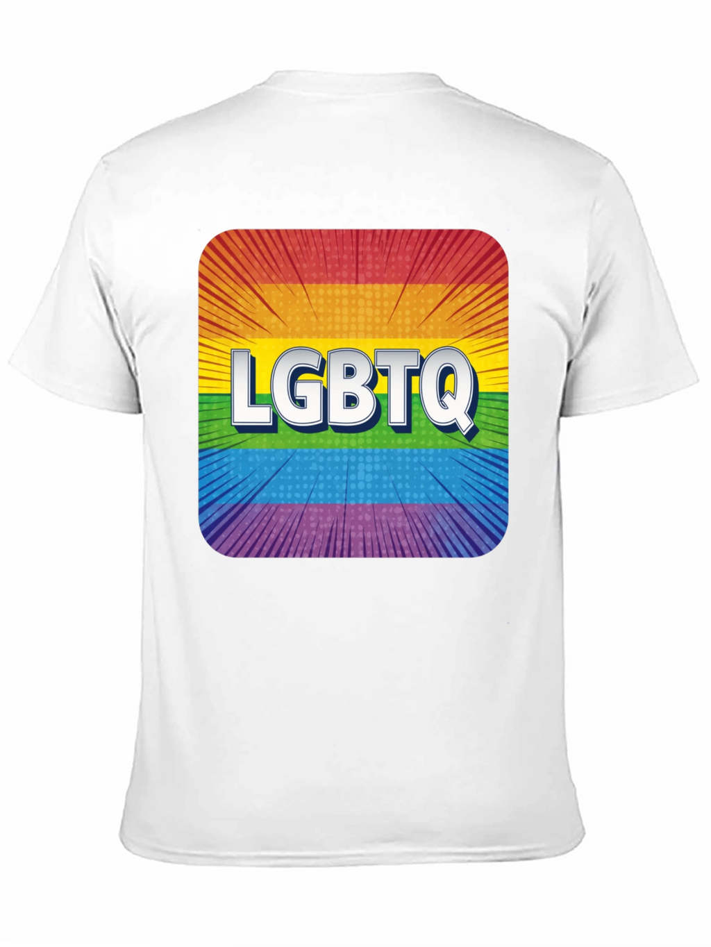 LGBTQ Rainbow Pride Graphic T-Shirt