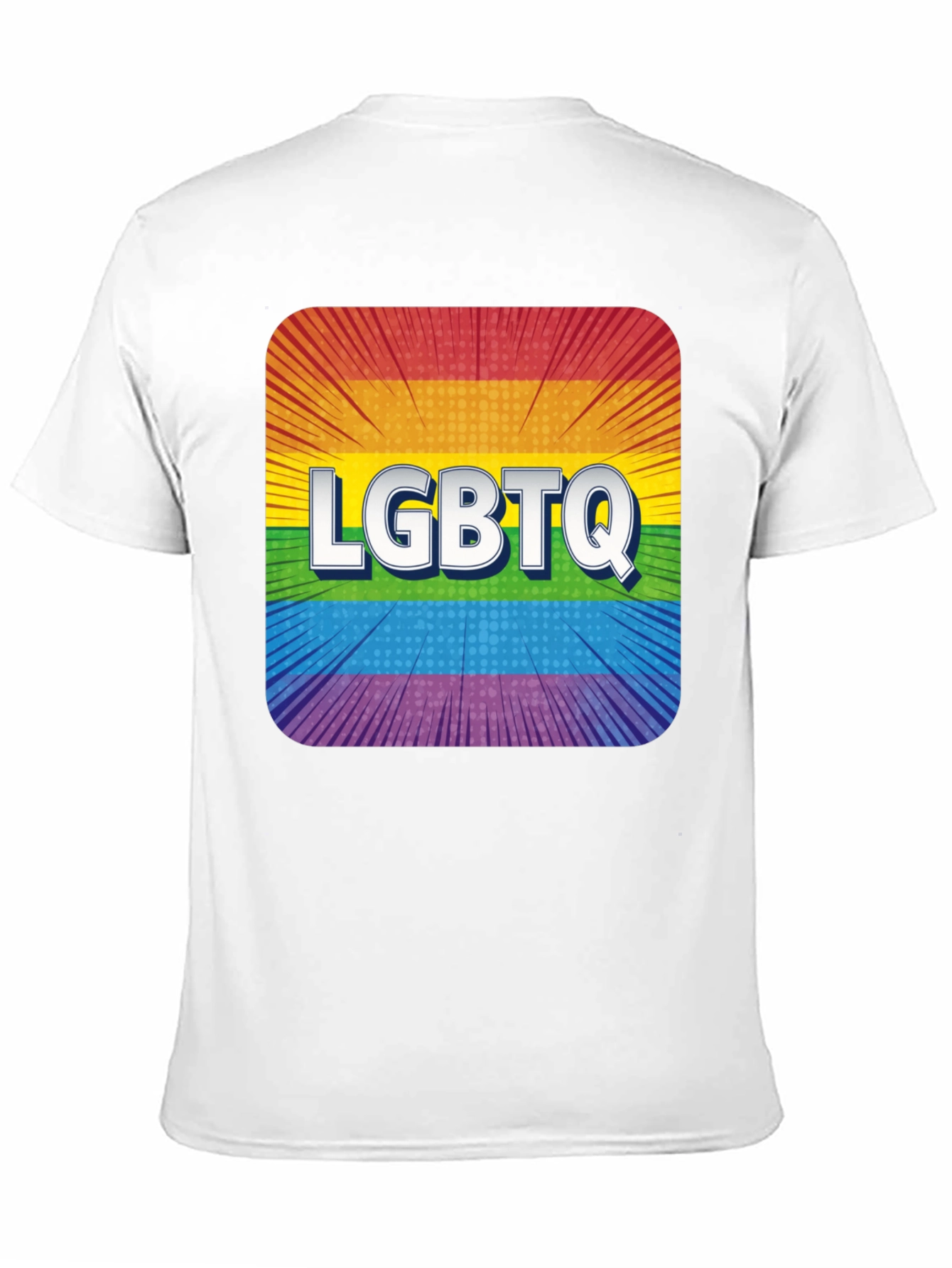 LGBTQ Rainbow Pride Graphic T-Shirt