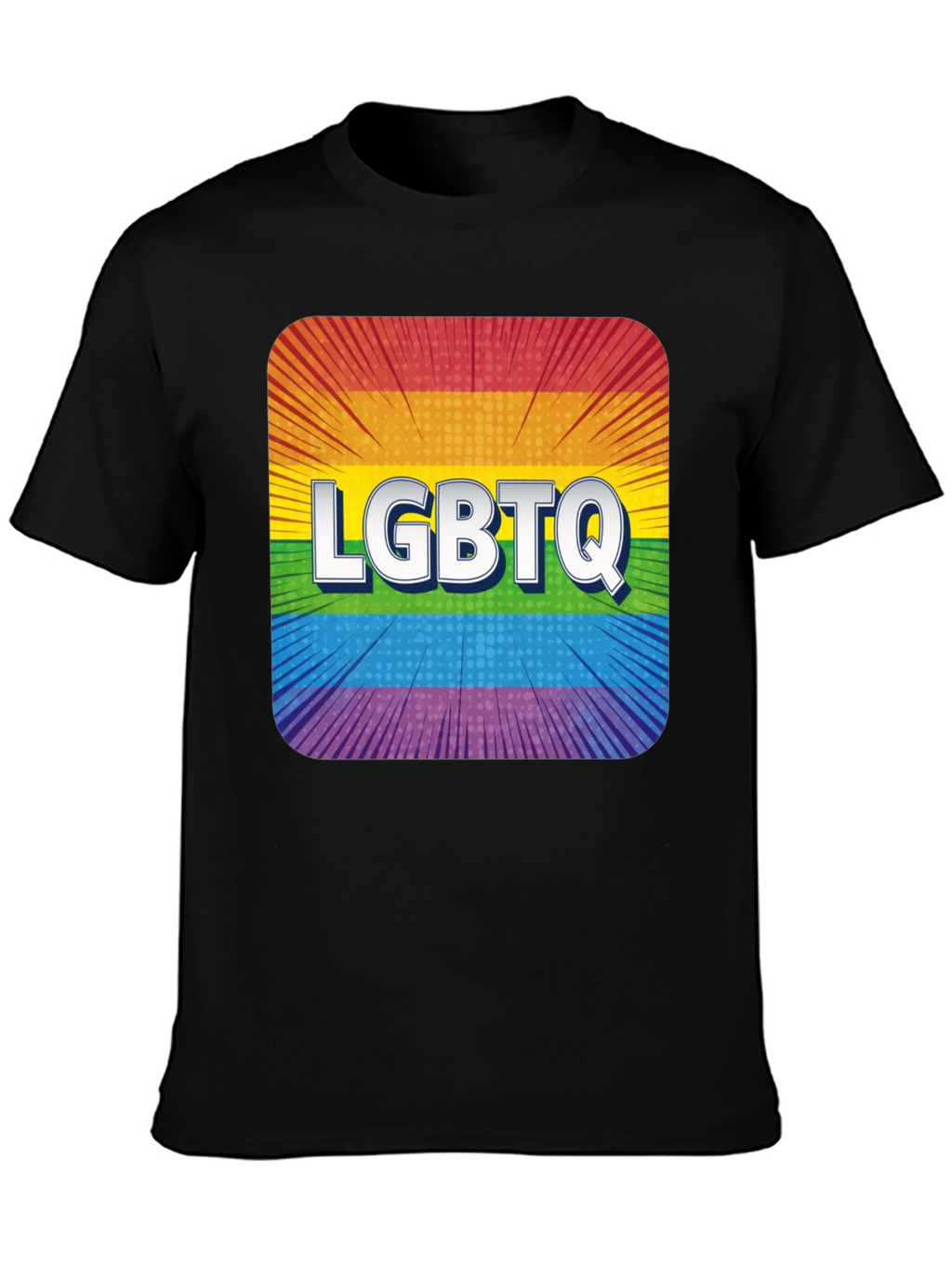 LGBTQ Rainbow Pride Graphic T-Shirt