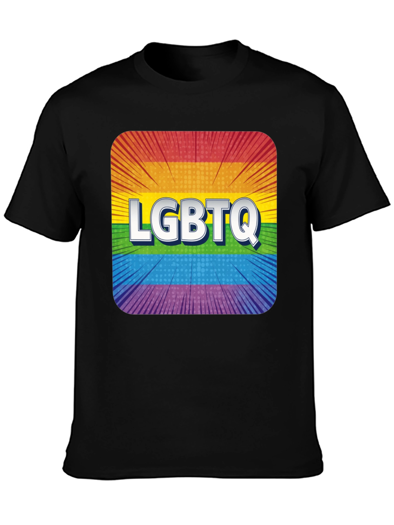 LGBTQ Rainbow Pride Graphic T-Shirt