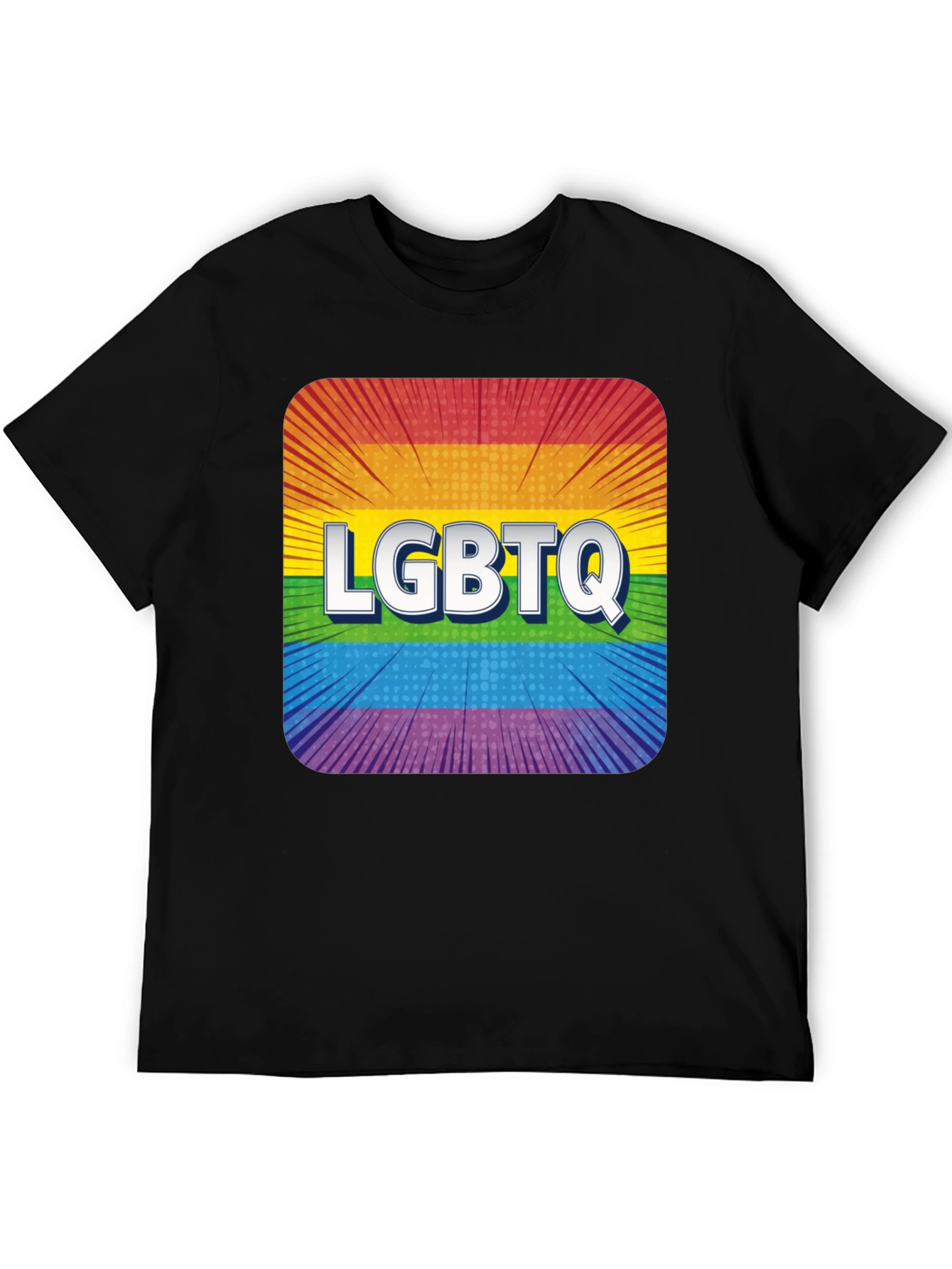 LGBTQ Rainbow Pride Graphic T-Shirt