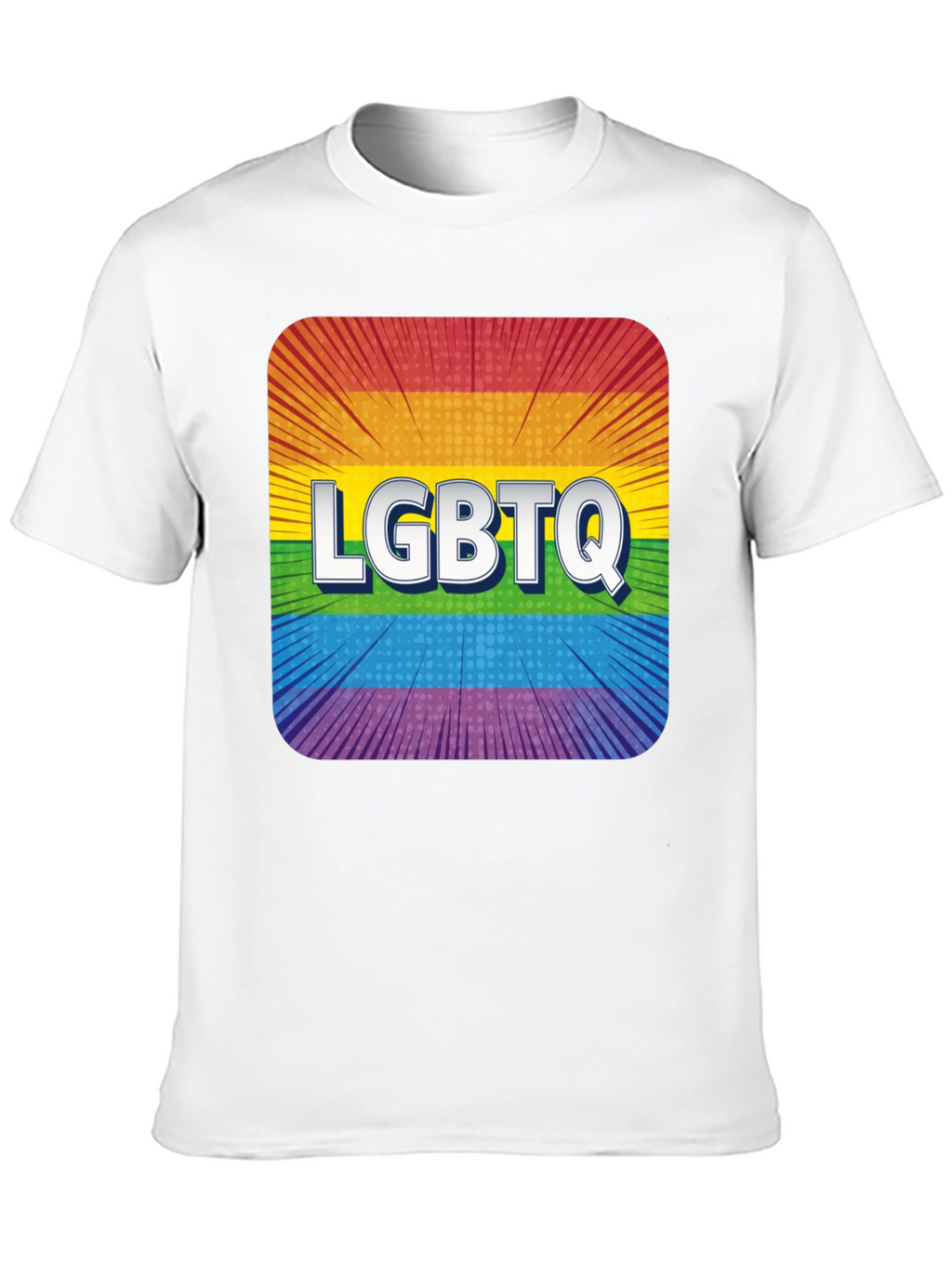 LGBTQ Rainbow Pride Graphic T-Shirt