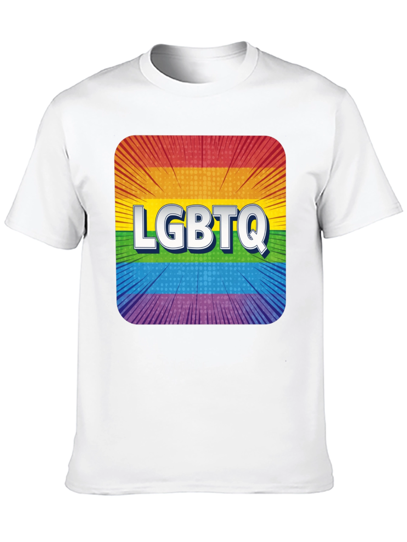 LGBTQ Rainbow Pride Graphic T-Shirt