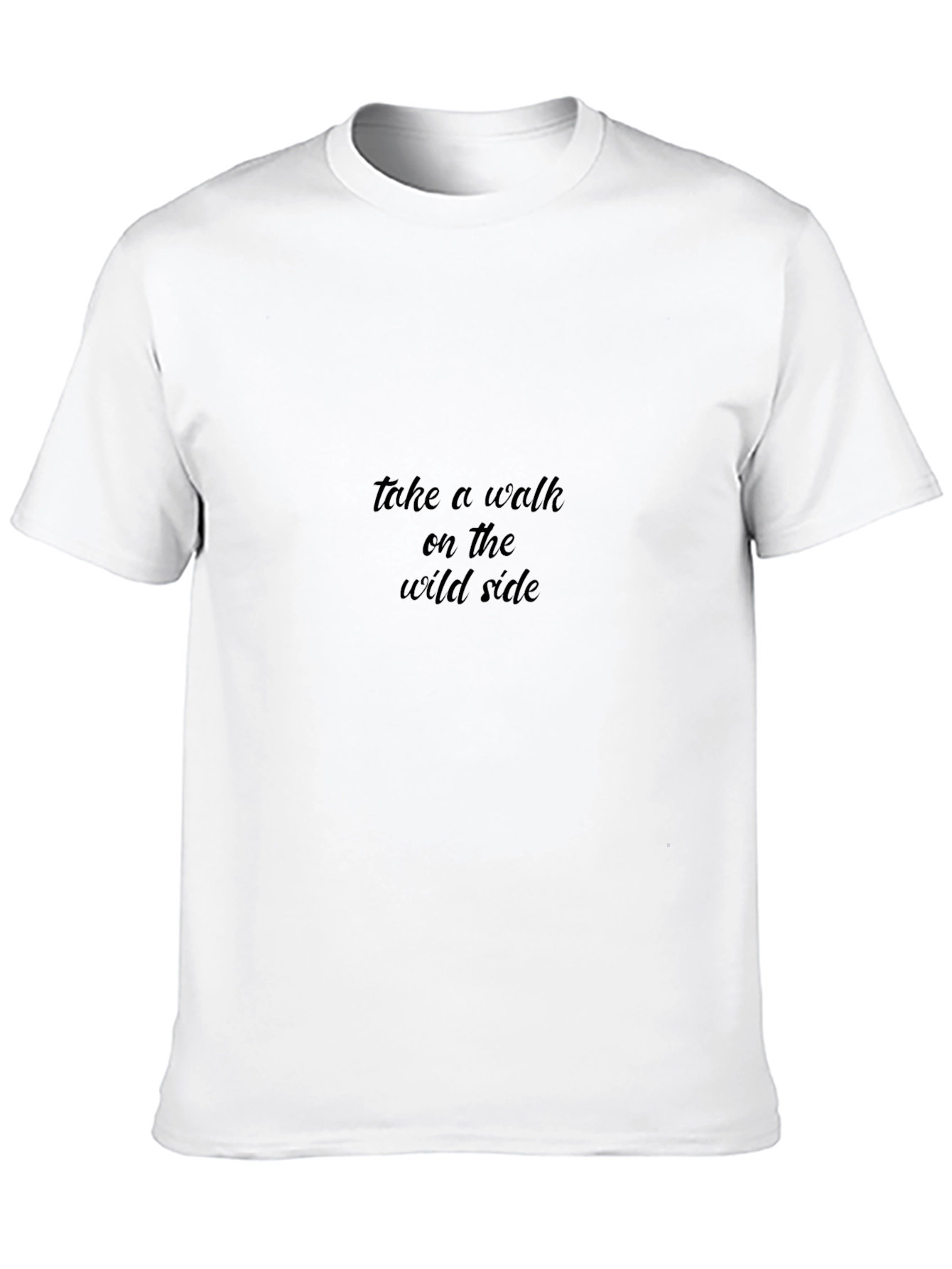 Walk on the Wild Side Black T-Shirt