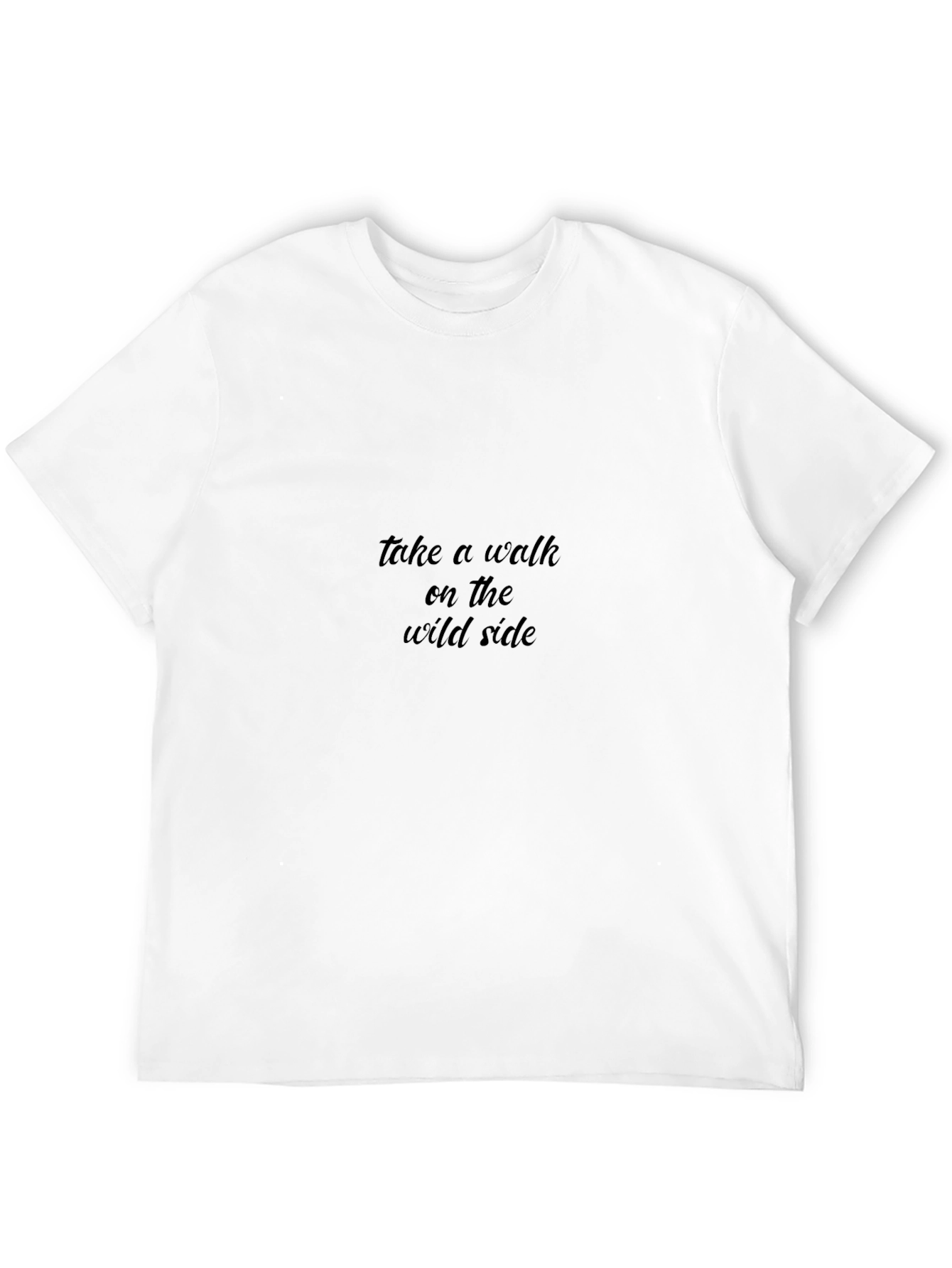 Walk on the Wild Side Black T-Shirt