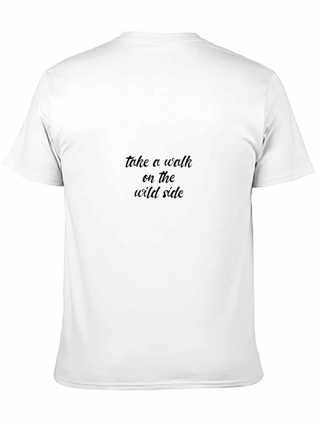 Walk on the Wild Side Black T-Shirt