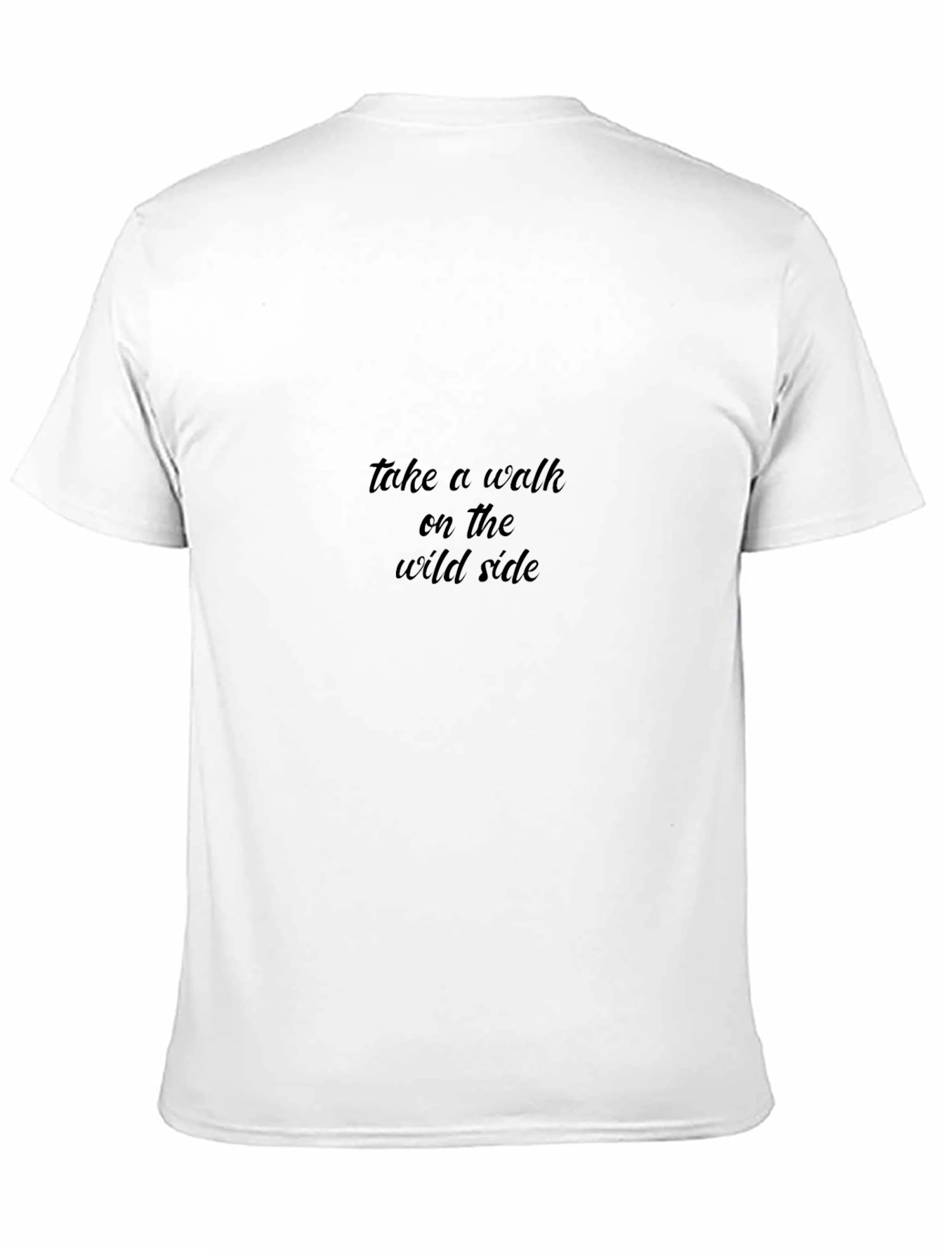 Walk on the Wild Side Black T-Shirt