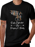 Easily Distracted By Dragons & Books T-Shirt