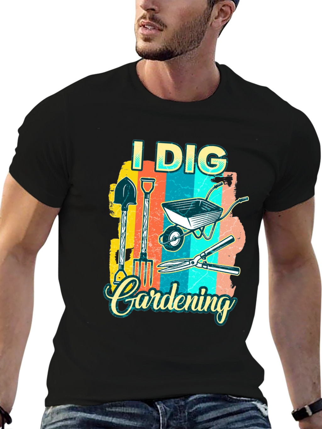 I Dig Gardening Graphic Tee