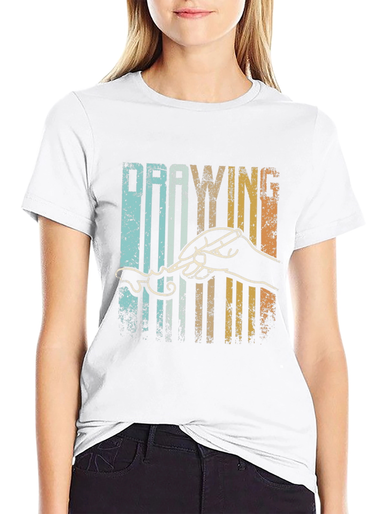 Retro Drawing T-Shirt - Artistic Gift