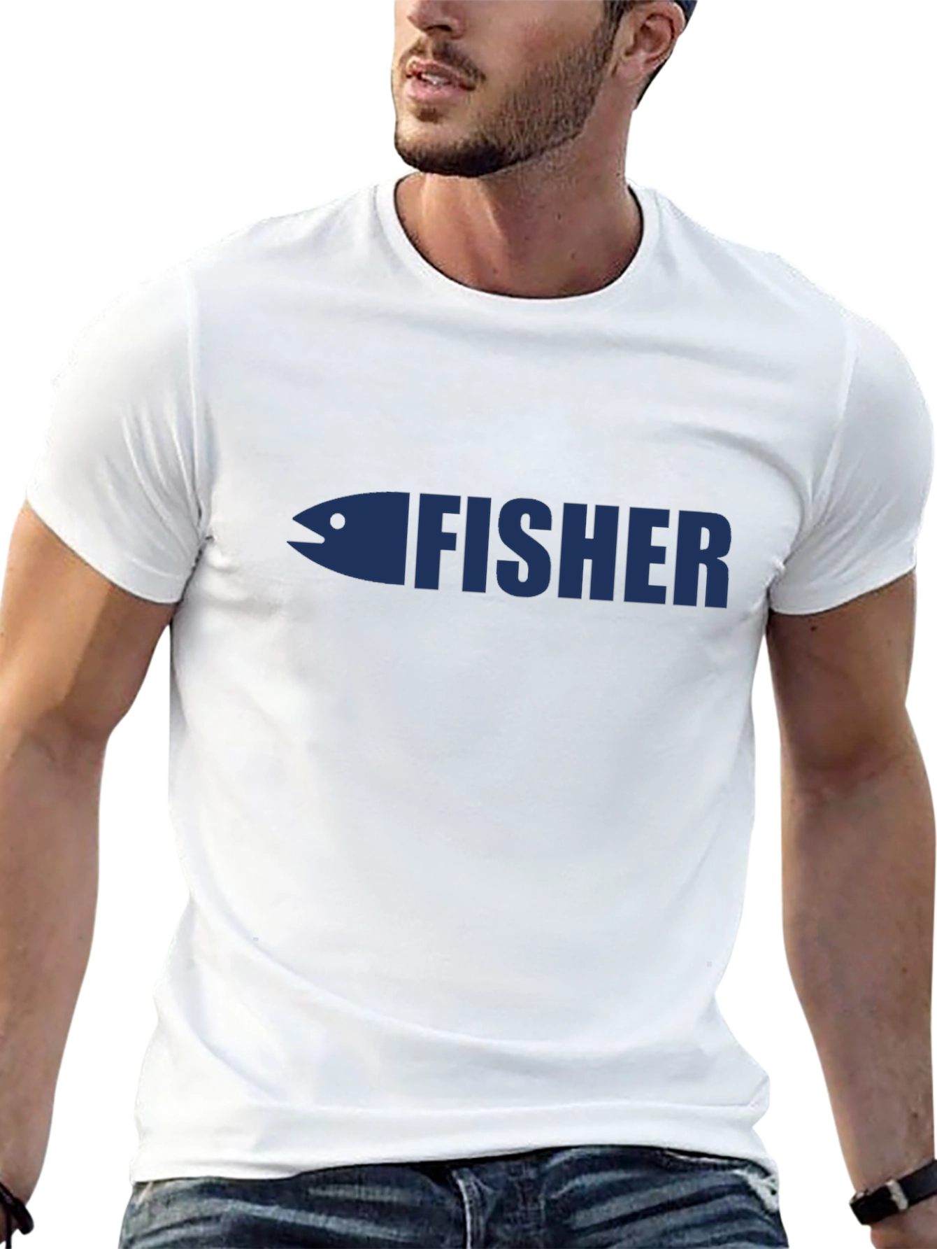 Fisher Graphic Tee - Mens Black T-Shirt