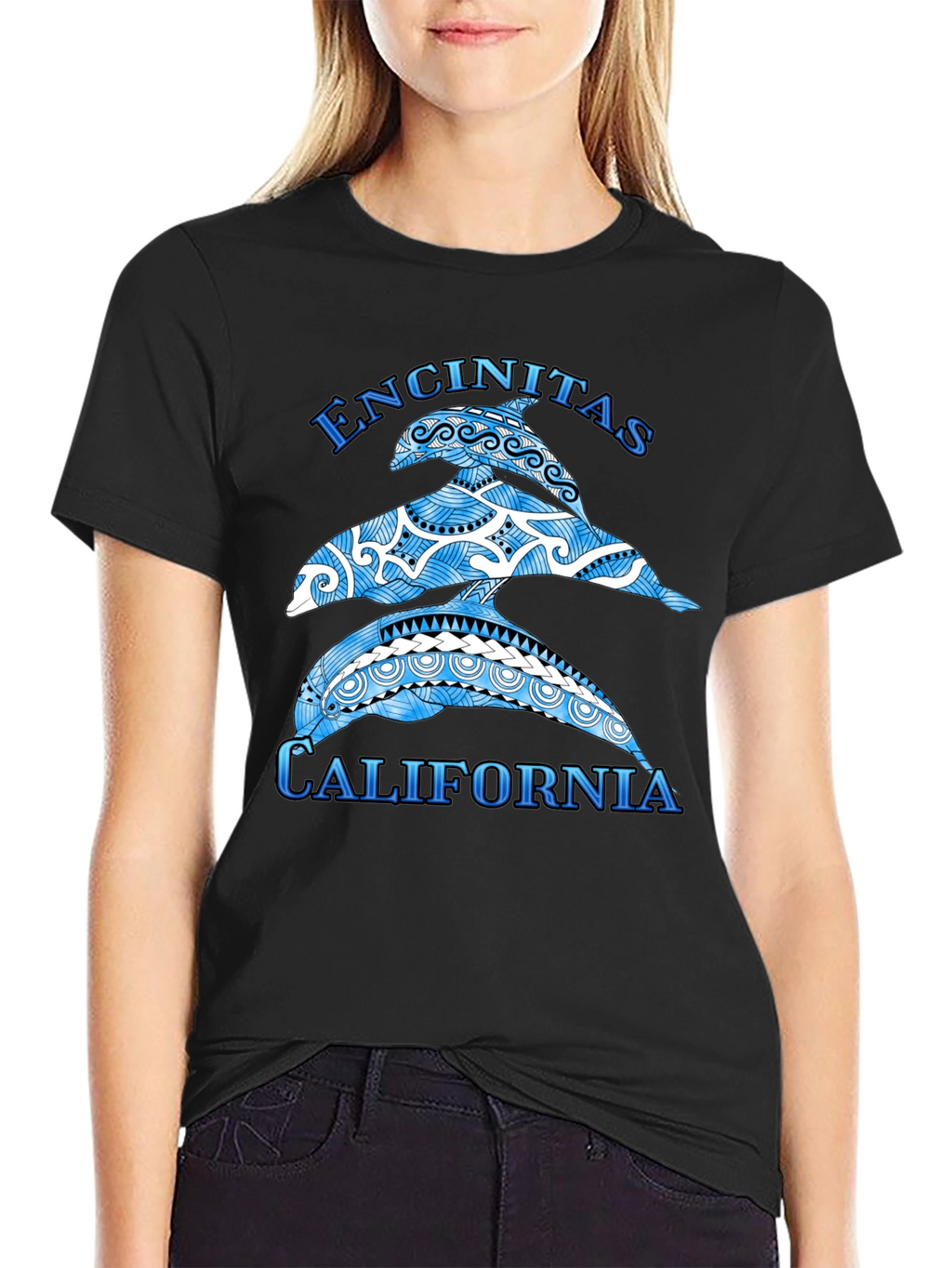 Encinitas California Dolphin T-Shirt