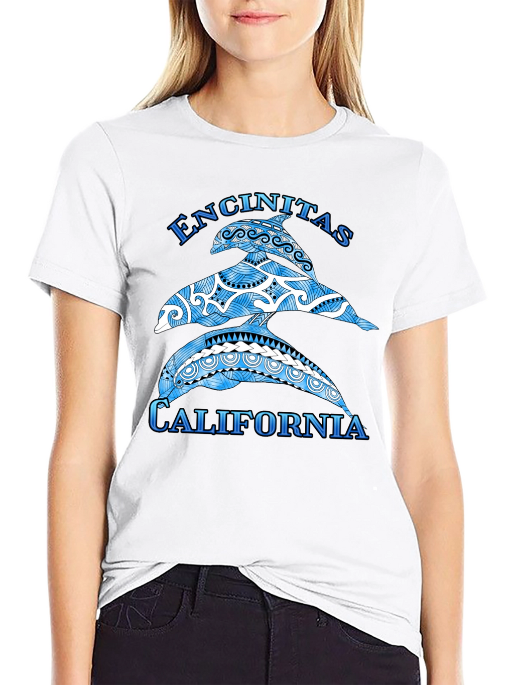 Encinitas California Dolphin T-Shirt