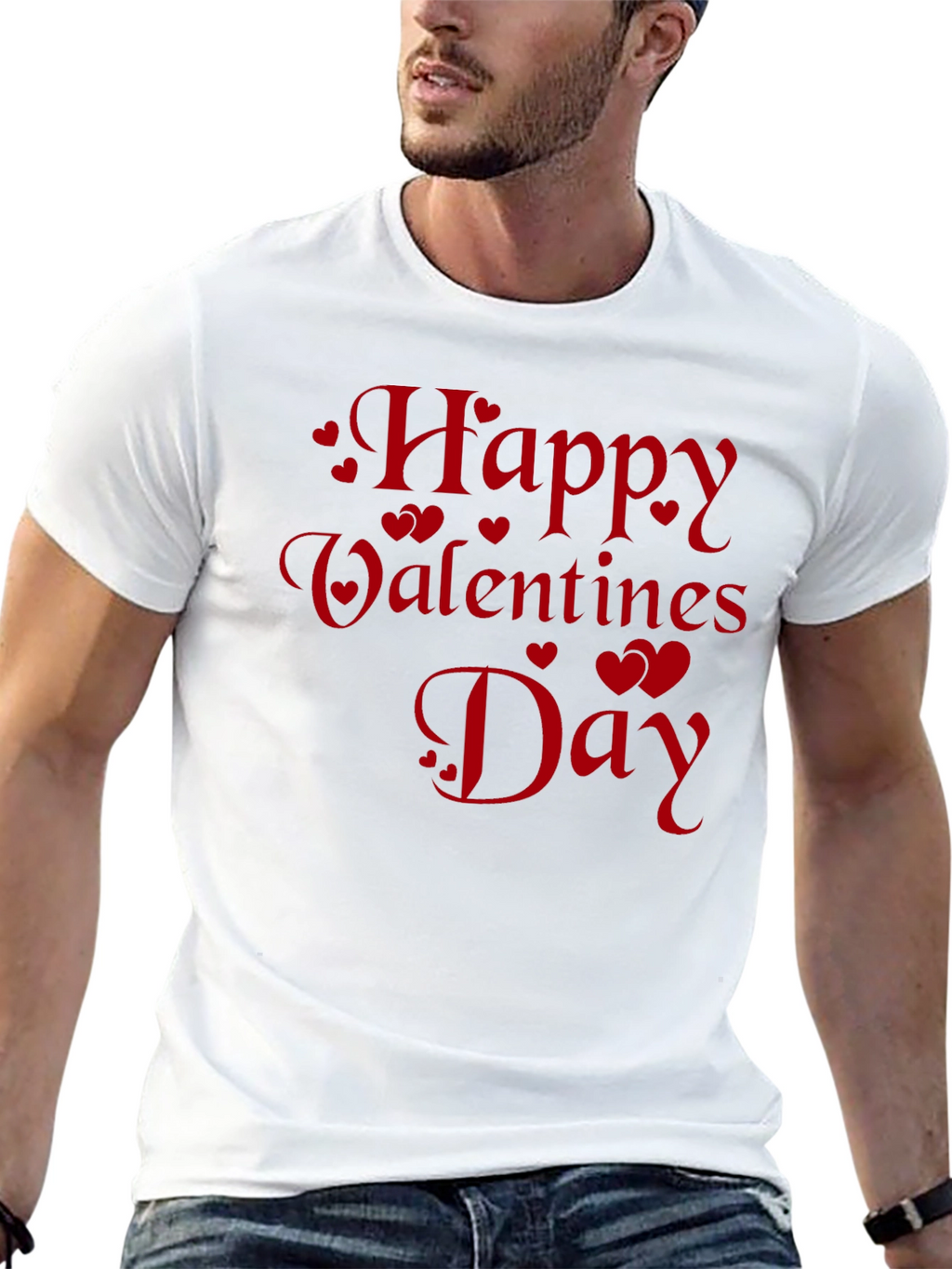 Happy Valentines Day Graphic Tee