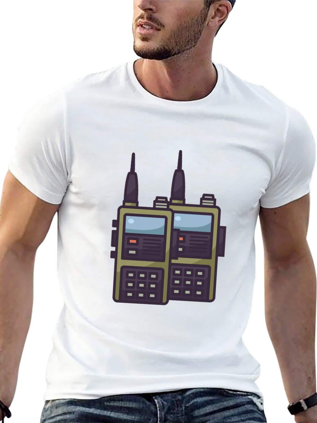 Walkie Talkie Graphic T-Shirt