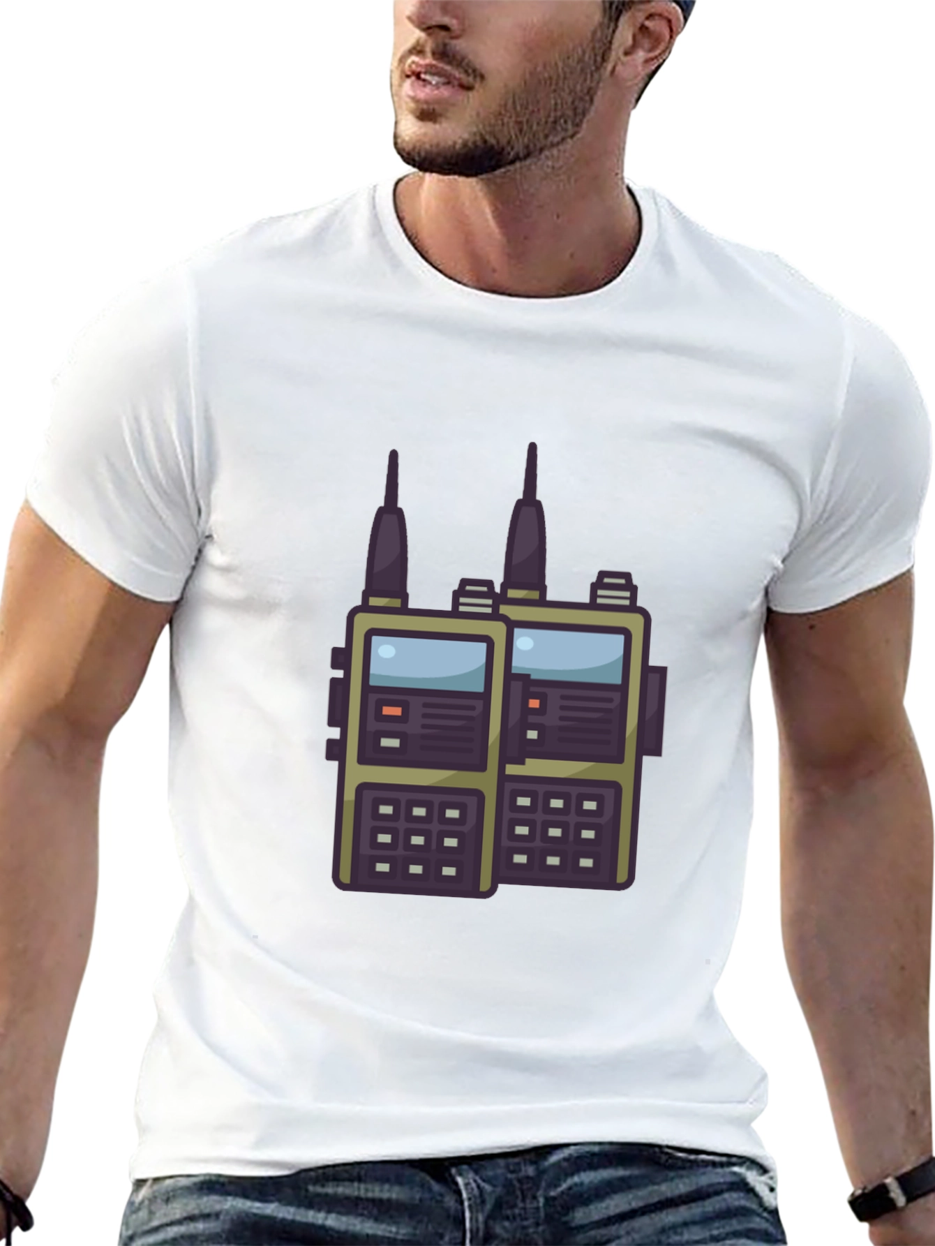 Walkie Talkie Graphic T-Shirt