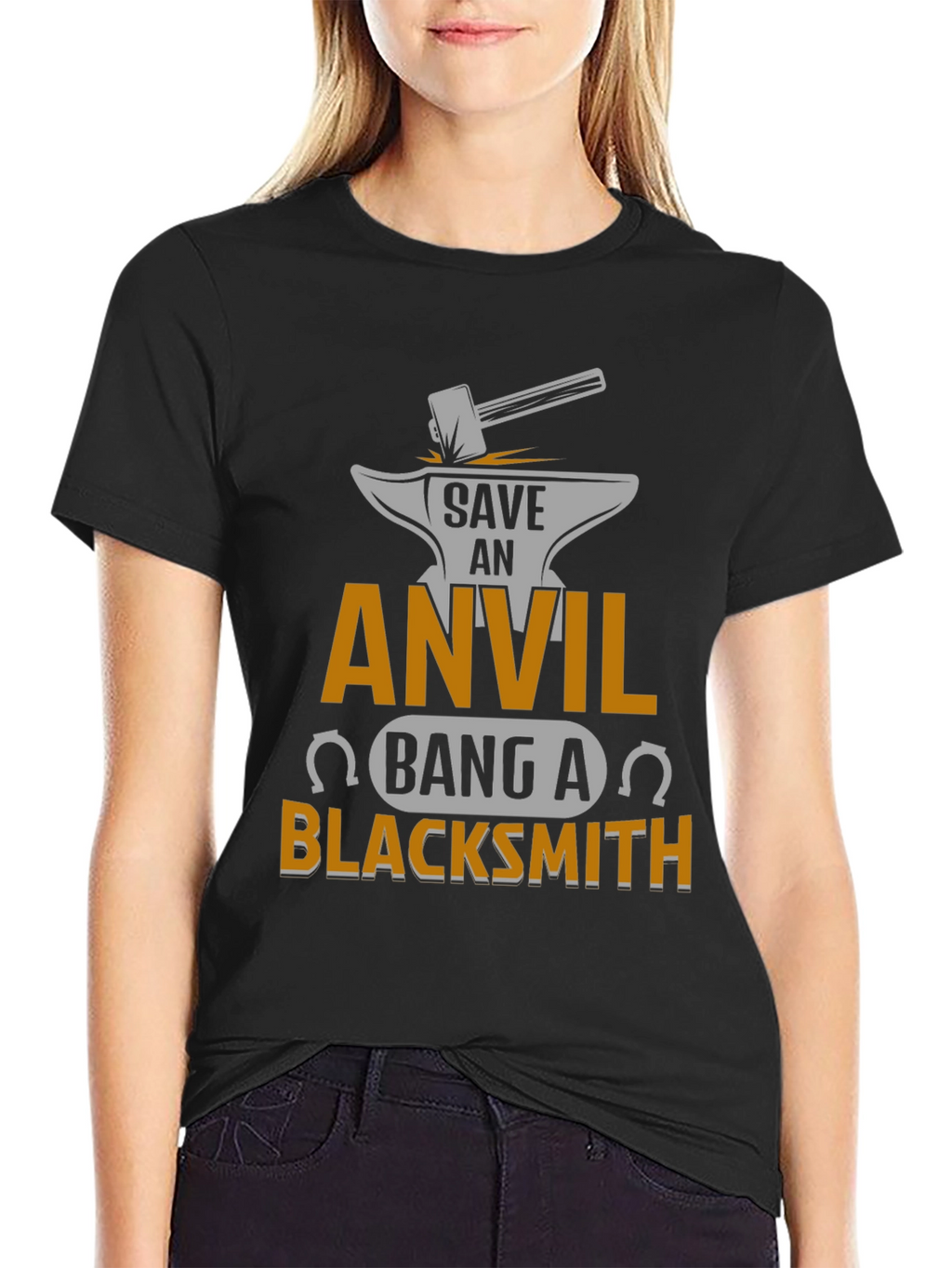 Save an Anvil Bang a Blacksmith T-Shirt