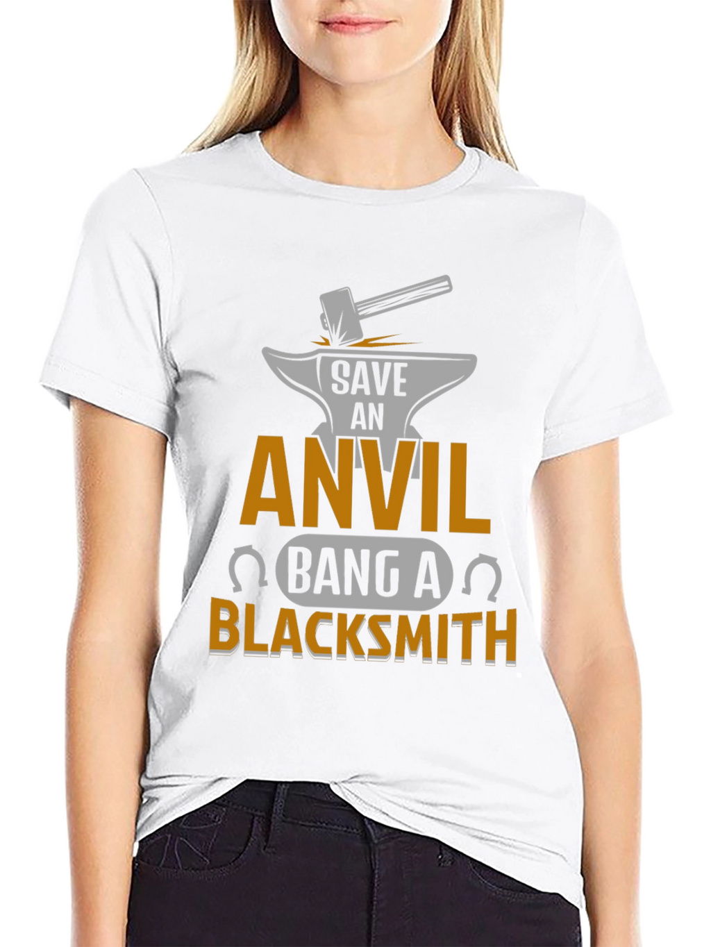 Save an Anvil Bang a Blacksmith T-Shirt