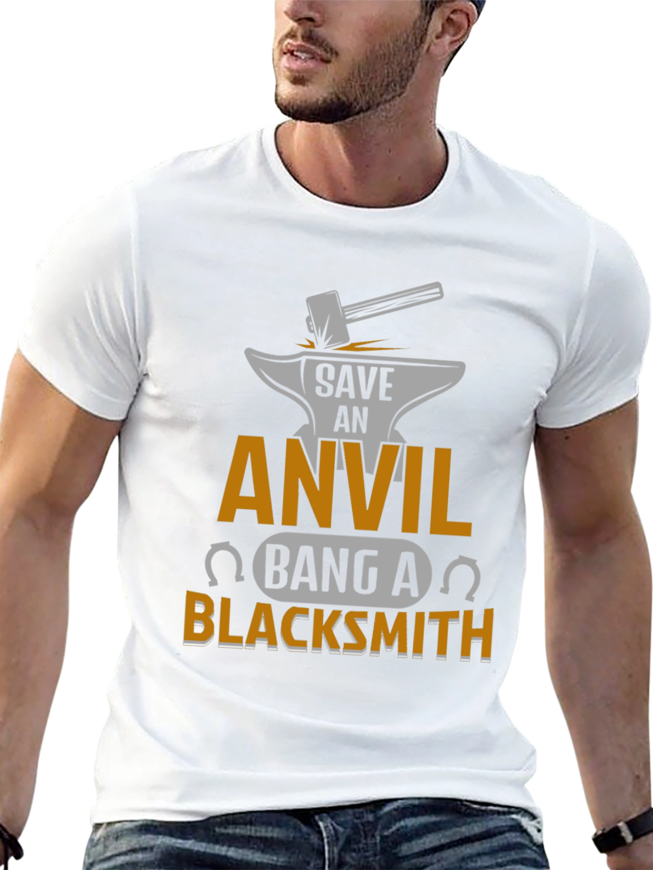 Save an Anvil Bang a Blacksmith T-Shirt