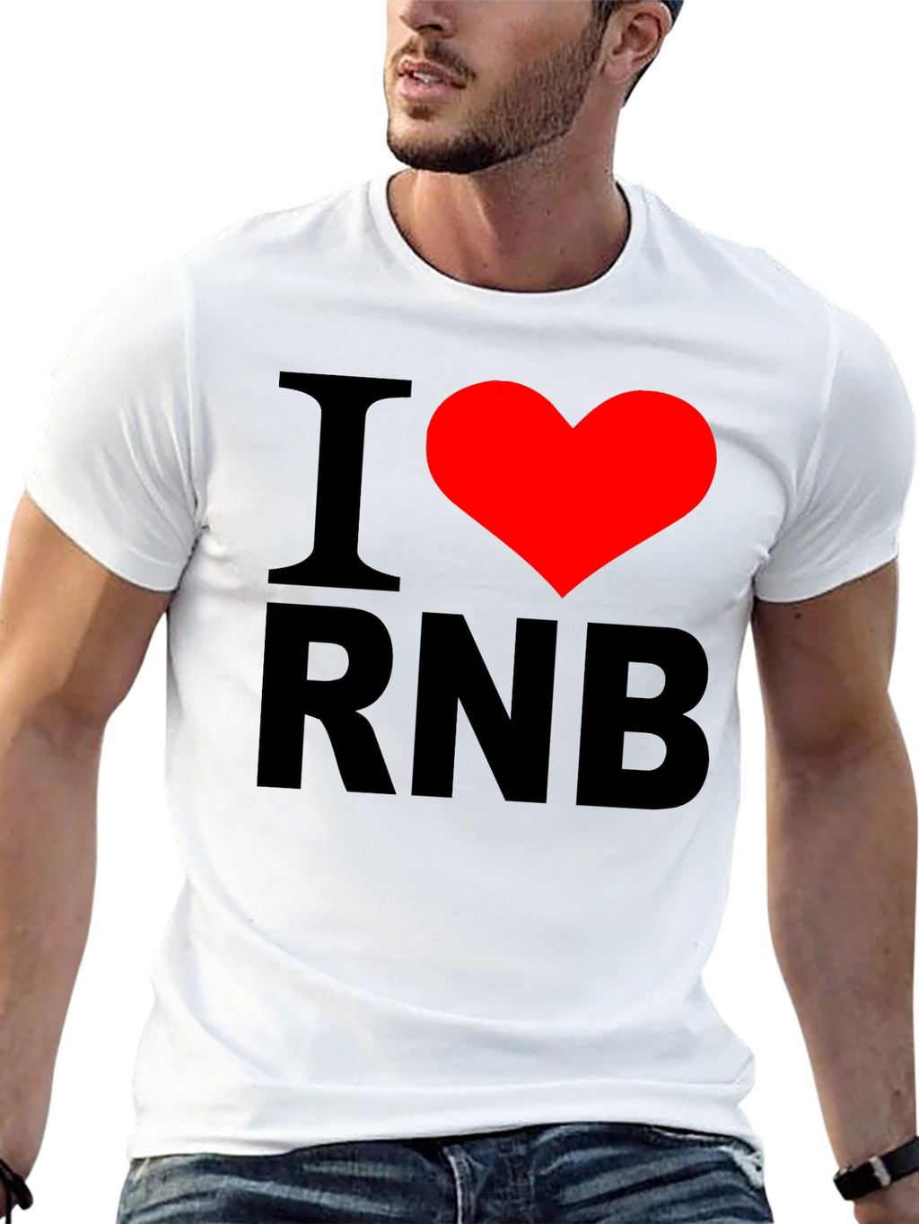 I Love R&B Graphic T-Shirt