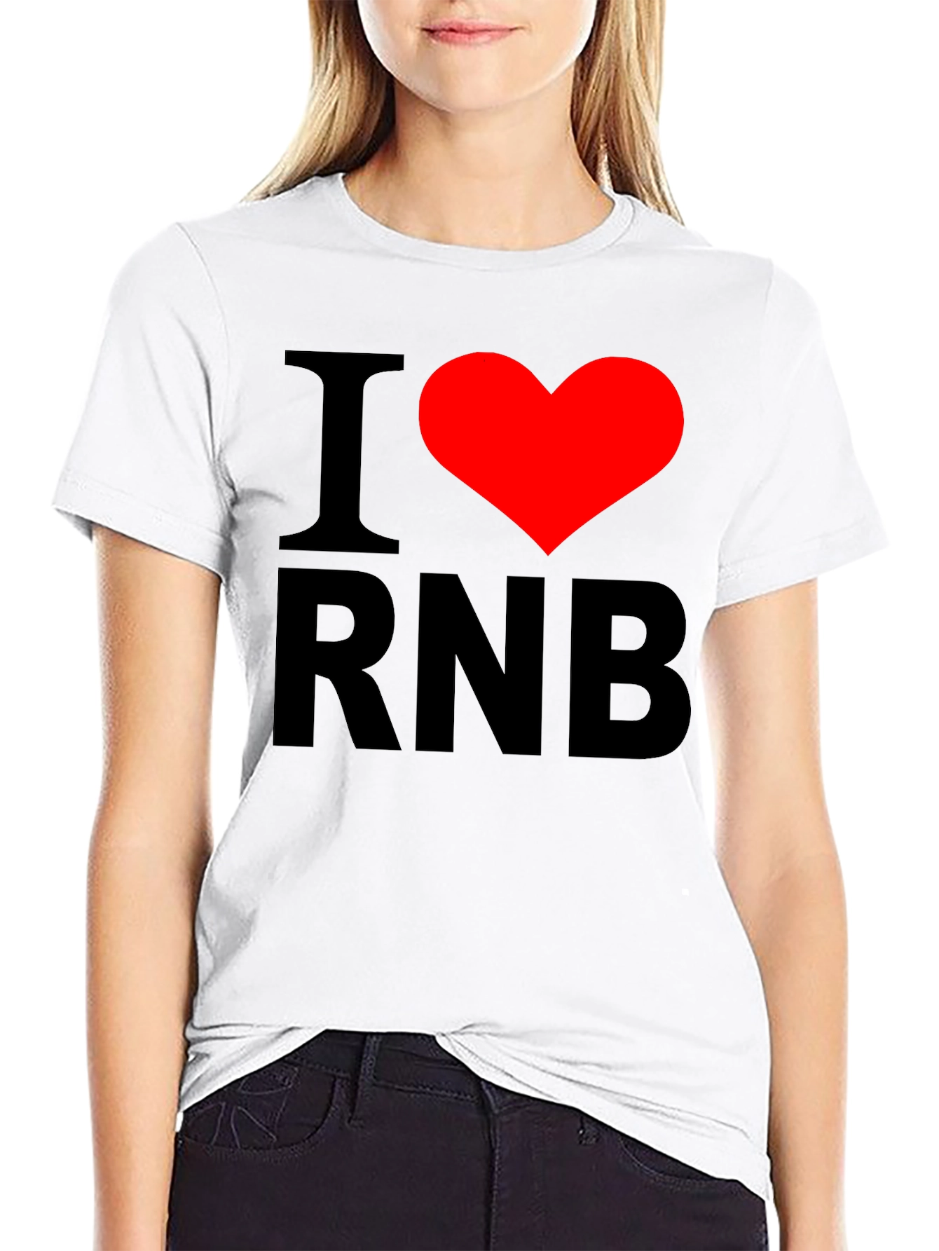 I Love R&B Graphic T-Shirt