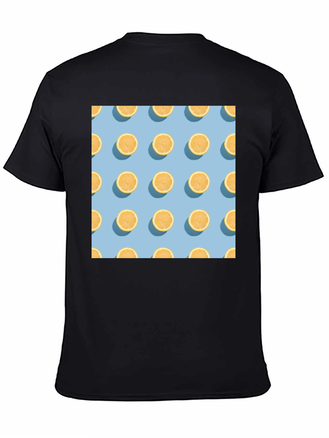 Lemon Slice Pattern T-Shirt - Summer Ready!