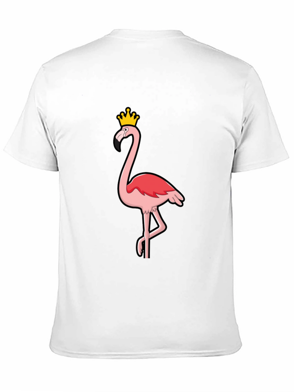 Flamingo King Graphic Tee - Black