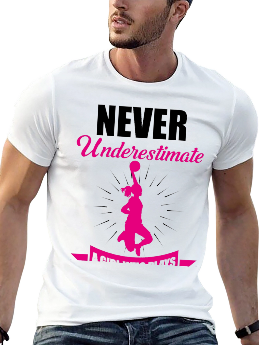 Never Underestimate a Girl Who Plays T-Shirt