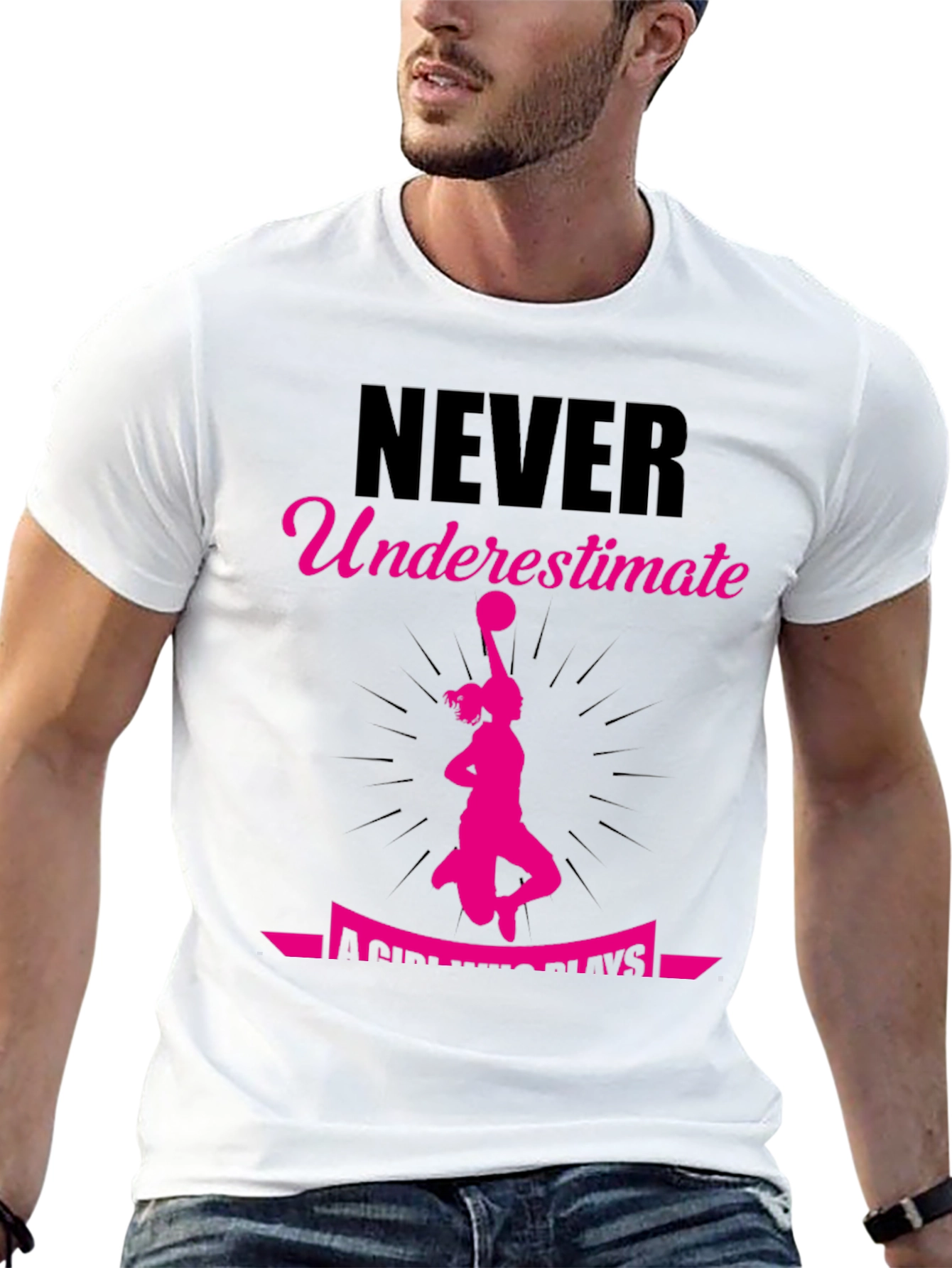 Never Underestimate a Girl Who Plays T-Shirt