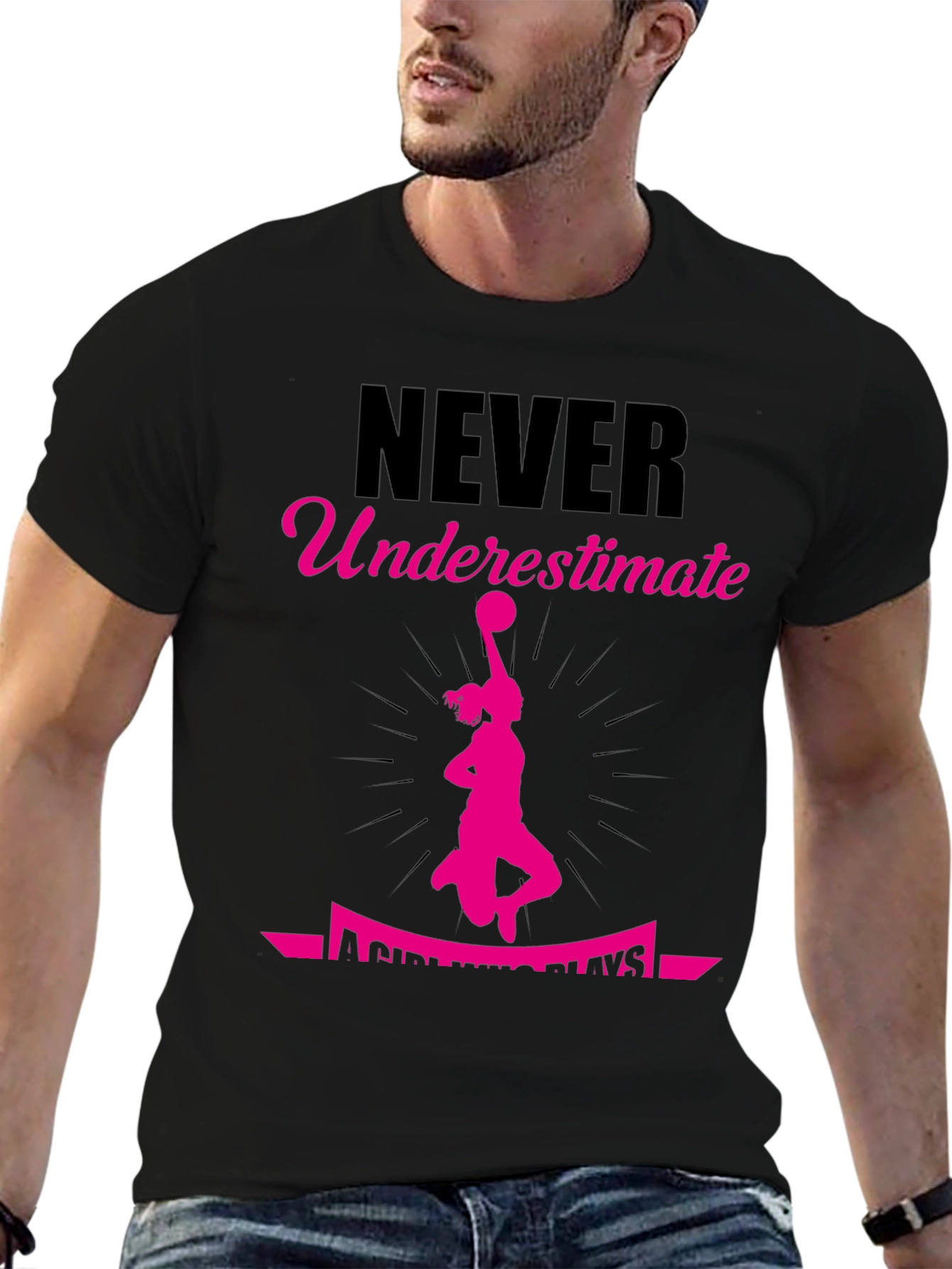 Never Underestimate a Girl Who Plays T-Shirt