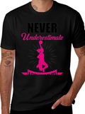 Never Underestimate a Girl Who Plays T-Shirt