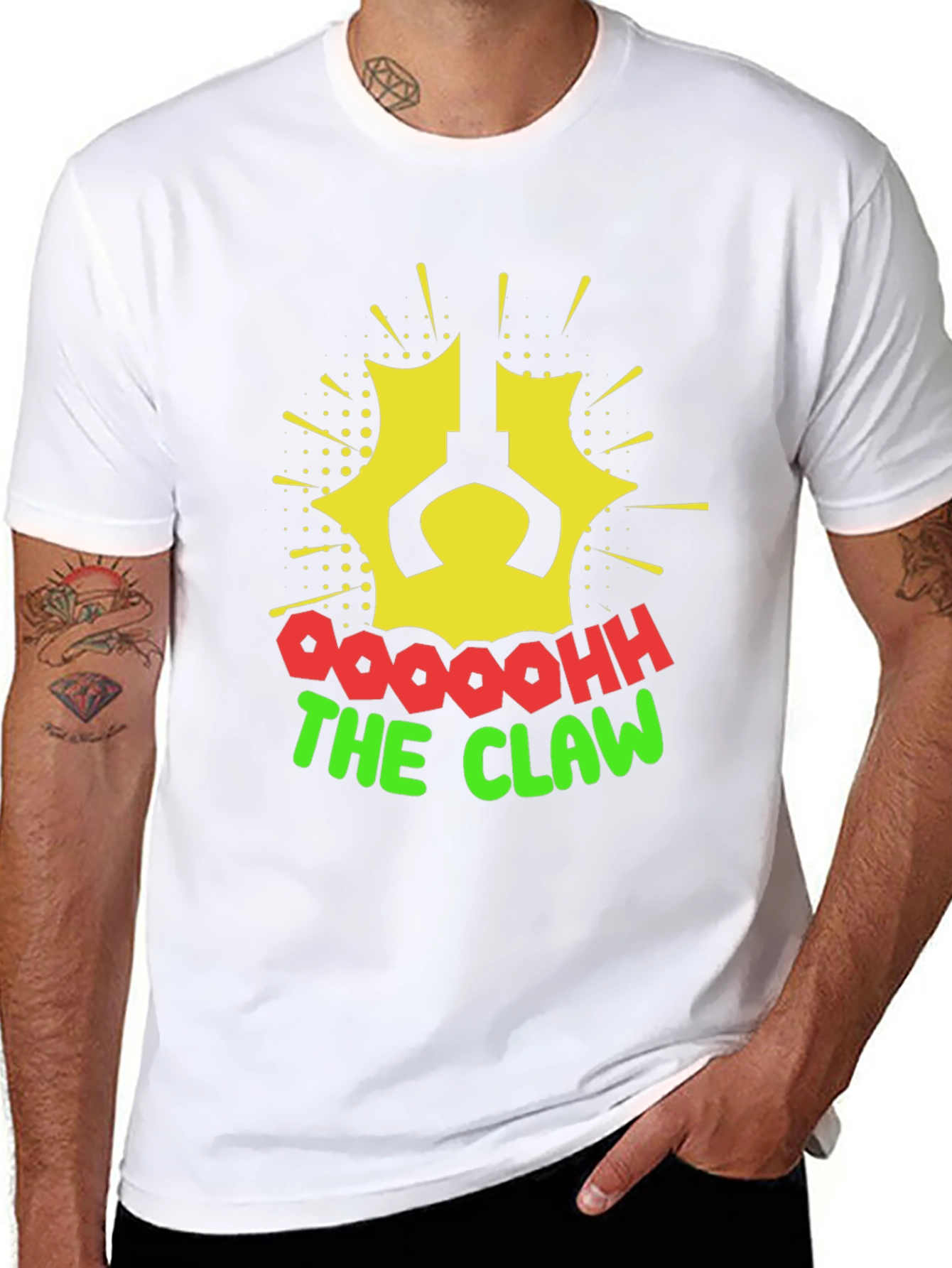 The Claw T-Shirt - Novelty Graphic Tee